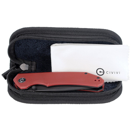 CIVIVI Brazen Burgundy G10, Black Stonewashed (C2023B)