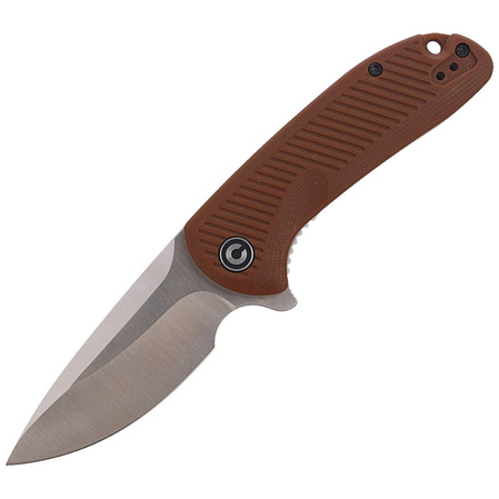 Nóż składany CIVIVI Durus Brown G10, Satin Finish (C906B)