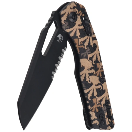 Nóż składany Microtech MSI Ram-Lok S/E Claw Burst Camo Polymer, Black P/S M390MK by Tony Marfione (210T-2PMCWC-Z4)