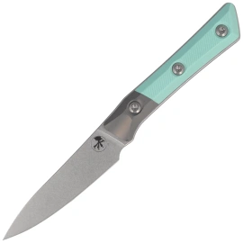 Microtech Pairing Kitchen Knife Caribbean Blue G10, Stonewashed M390MK (3500B-10CA)