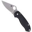 Nóż składany Spyderco Para 3 G-10 Black Plain (C223GP)