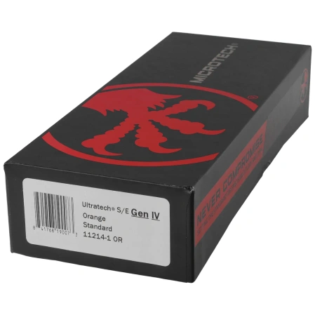 Microtech Ultratech Gen IV S/E OTF Knife Orange Aluminum, Black M390MK by Tony Marfione (11214-1OR)