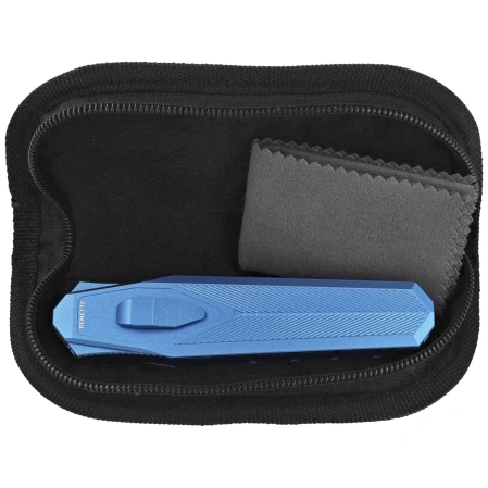 Nóż grawitacyjny Remette RT-Swordfish T Blue Aluminum/Fat Carbon, Stonewashed S35VN (ZL103D8)