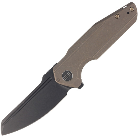 WE Knife StarHawk Bronze Titanium, Black Stonewashed CPM 20CV (WE21017-2)