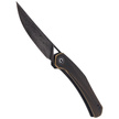 CIVIVI Knife Lazar Black Brass, Black Damascus by Elijah Isham (C20013-DS2)