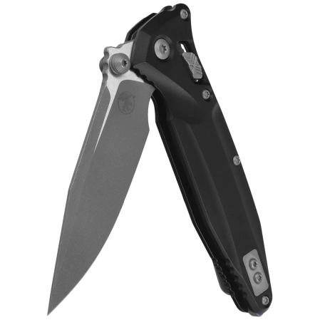 Nóż składany Microtech Socom Delta Ram-Lok S/P-M Black Aluminium, Apocalyptic M390MK by Tony Marfione (159RL-10AP)