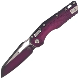 Nóż składany Microtech MSI S/E Faded Sangria Tri-Grip Polymer, Cerakote Faded Sangria M390MK by Tony Marfione (210T-1PMFSR)