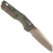 Nóż składany Microtech MSI Ram-Lok Mini S/E Marfione Select Slab Side Antique Green Titanium, Bronzed M390MK by Tony Marfione (210M-13MS2)