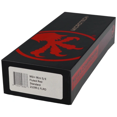 Nóż składany Microtech MSI Ram-Lok Mini S/E Fluted Red Aluminium, Black M390MK by Tony Marfione (210M-1FLRD)