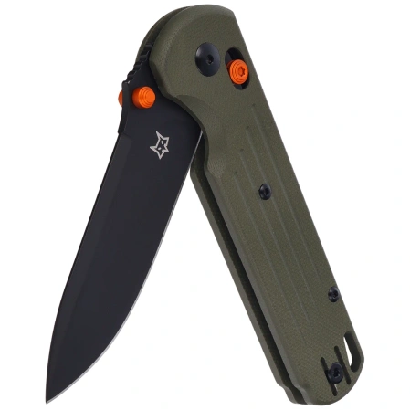 Fox Gabi Knife OD Green G10, Black PVD Niolox (FX-451 FG)