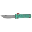 Nóż automatyczny OTF Microtech Ultratech T/E Bounty Hunter Signature Distressed Green Aluminium, Apocalyptic M390 by Tony Marfione (123-10BH)