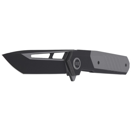 Nóż składany WE Knife Arsenal Black Titanium / Gray G10, Black Stonewashed / Satin by Ostap Hel (WE20073-4)