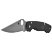 Spyderco Para Military 2 Knife Lightweight Black FRN, Satin CTS-BD1N by Sal and Eric Glesser (C81PBK2)
