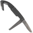 Nóż składany ratowniczy FOX Aeronautica Militare G10 / Aluminium, Black PVD N690Co (FX-026900)