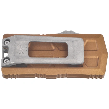 Nóż automatyczny OTF Microtech Exocet II Spartan Tan Aluminium, Apocalyptic M390MK by Tony Marfione (1155-10APTA)
