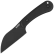 Kubey Knife Rock Hopper Black G10, Blackwashed 14C28N by Scott Halpern (KU412B)