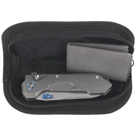 Nóż składany Remette Cosmic Dark Gray Titanium, Pearlescent M390 (RTCO-TG)