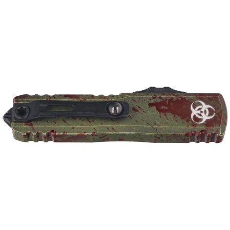 Nóż automatyczny OTF Microtech UTX-85 Gen IV S/E Signature Outbreak Aluminium, Outbreak M390MK by Tony Marfione (12314-1OBDS)