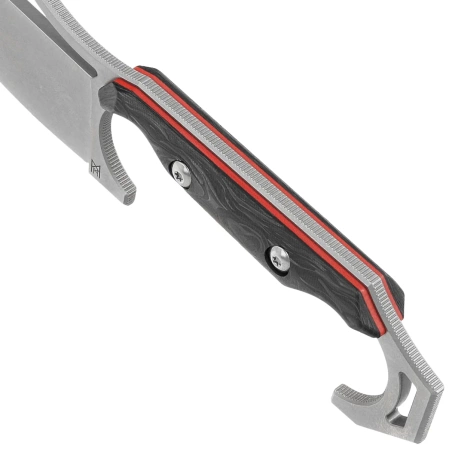 Midgards Messer The Valdis Carbon Fiber, Stonewashed 14C28N knife (MM004)