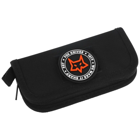 Nóż składany Fox Uro OD Green Canvas Micarta, Acid Washed Niolox by Wander Tactical (FX-557)