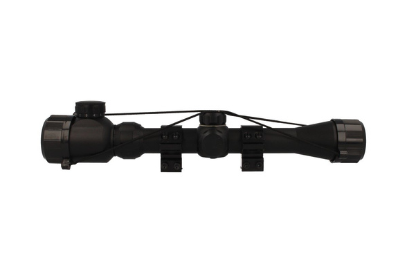 Lensolux Rifle Scope 3-9x32E, reticle 4 Red-Dot illuminated (19309)