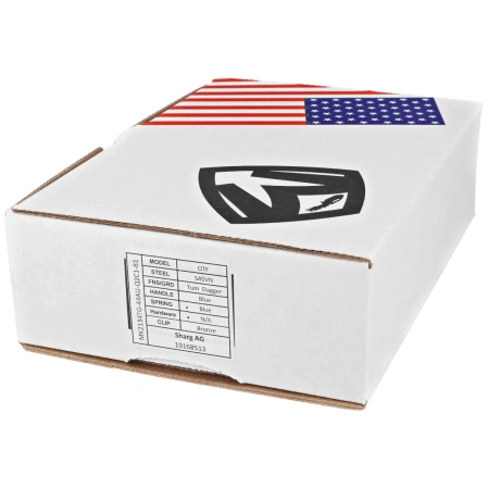 Nóż automatyczny OTF Medford MERC-1 D/E Blue Aluminium, Bronze Clip, Tumbled S45VN by Greg Medford (MK2134TQ-42AU-Q2C1-B1)