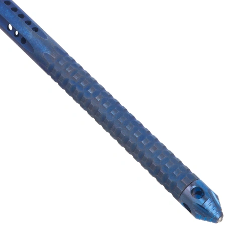 Microtech TAC-P Mini Spike Marfione Select Antique Blue Titanium by Tony Marfione (112M-MS1)
