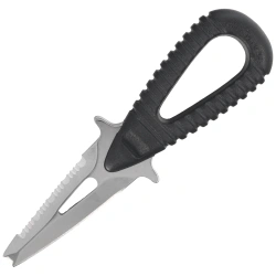 Nóż nurkowy Mac Coltellerie Microsub PT Black ABS, Mirror W 1.4116 (MRS06PT.N)
