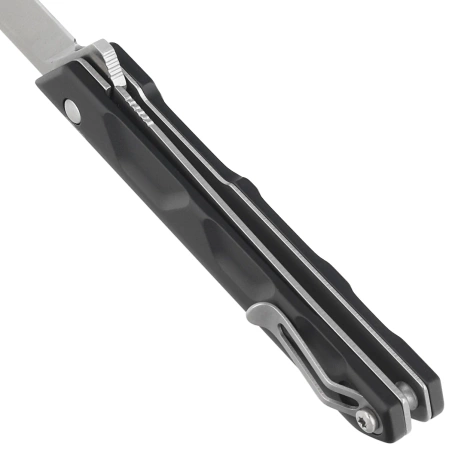 Extrema Ratio Ferrum E Knife Black Aluminum, Satin N690 (04.1000.0366/SAT/BLK)