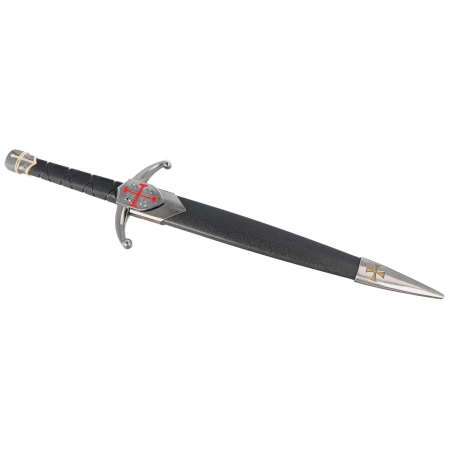 Sztylet Decor Habitat Templar Dagger Black ABS, Satin Stainless Steel (16759-1)