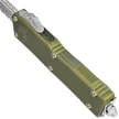 Microtech Scarab II Gen III Executive T/E OTF Knife OD Green Aluminum, Apocalyptic P/S M390MK by Tony Marfione (1177-11APOD)