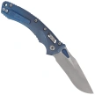Nóż składany Microtech Amphibian Ram-Lok S/E Marfione Select Blue Slab Side Titanium, Blue HW, Apocalyptic M390MK by Tony Marfione (137RL-10APMS2)