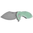 Kubey Nobel Knife Jade G10, Beadblasted 14C28N (KU236M)