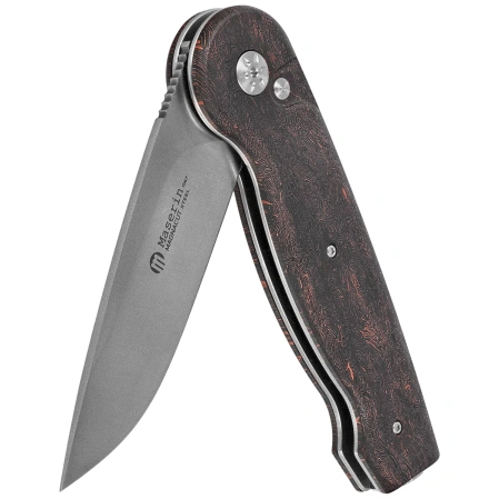 Nóż składany Maserin Summit Space Coral Copper Fat Carbon, Satin MagnaCut (490/FCS)