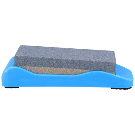 Top Cutlery Double-Sided Stone Sharpener 120/240 Blue ABS (21224-BLU)