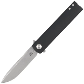Nóż składany Fox Chnops Tactical Black G10, Stonewashed Hybrid Cryo by Raven Knives Design (FX-545 G10BSW)