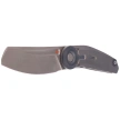 Nóż składany Reate VK-CLU Darkwashed Titanium, Darkwashed Elmax by Vulpex Knives