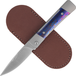 Kizer Little Grand LE Knife Titanium / Timascus, Satin M390 by Jonathan Styles (Ki2670A3)