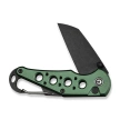 Civivi Pragma Knife Green Aluminum, Black Stonewashed Nitro-V (C23062B-3)