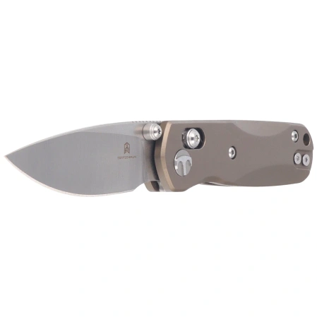 Nóż składany Bestechman Sprite Bronze Titanium, Stonewashed/Satin M390 (BMK21B)
