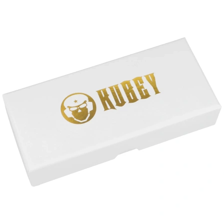 Nóż składany Kubey Jaw Pikal Black G10, Black Stonewashed 14C28N by MUZI Design (KU440F)