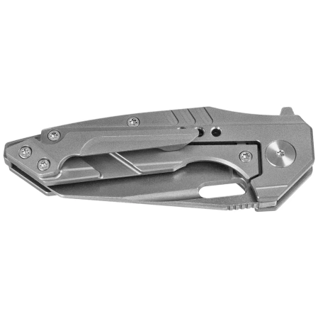 Bestech Nyxie 3 Knife Grey Titanium, Bead Blasted / Stonewashed CPM S35VN by Todd Knife and Tool (BT2308A)