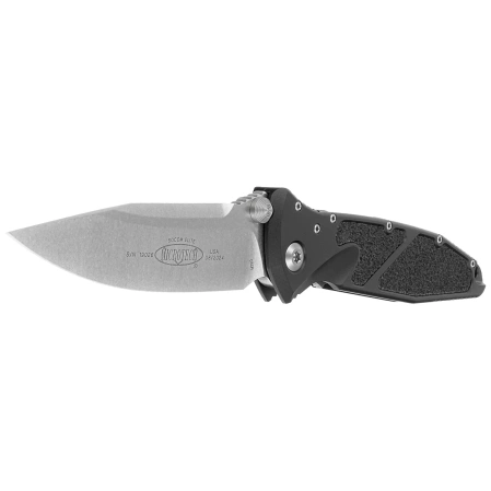 Microtech Socom Elite S/E-M Black Aluminum, Stonewashed M390 by Tony Marfione (160-10)