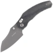 Nóż składany Kizer Mini Bulldog Black Micarta, Gray Stonewashed Nitro-V by O.SHO (V3672SA2)