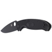 Nóż składany Spyderco Resilience Lightweight, Black Blade Plain 8Cr13MoV (C142PBBK)