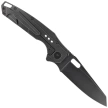 Bestech Nyxie Black Titanium, Black Stonewashed CPM S35VN by Todd Knife and Tool Knife (BT2209B)
