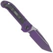 Microtech LUDT Gen III T/E Knife Weathered Purple Aluminum, Weathered Purple M390MK by Tony Marfione (1136-1WPU)