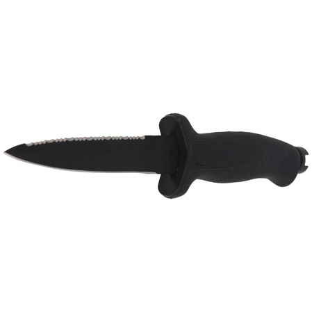 Nóż nurkowy MAC Aquatys 11 2 Black PP-TPE, Black Idroglider W 1.4060