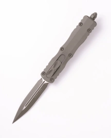 Nóż automatyczny OTF Microtech Dirac D/E Cerakote Moos Green Aluminium, Black M390 by Tony Marfione (225-1CMG)