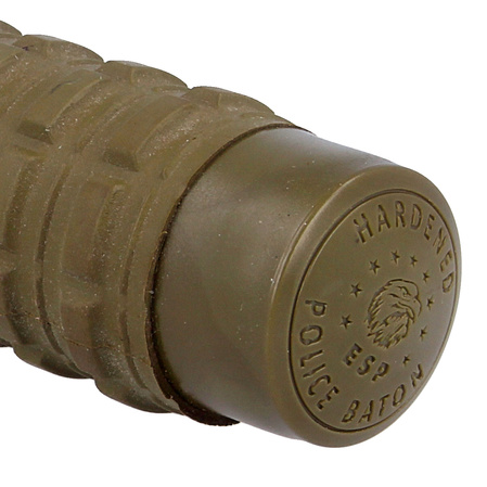 ESP Army Green hardened expandable baton 18'' (ExB 18H-GR-BK BH-54)